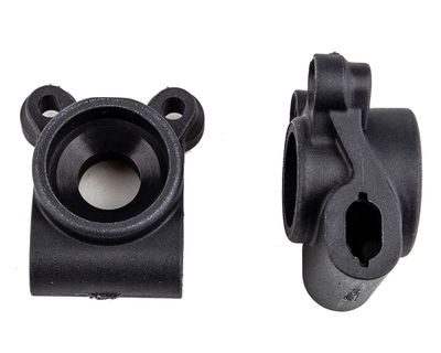 Team Associated RC10B74.1 Factory Team Rear Hubs (Carbon) #92302