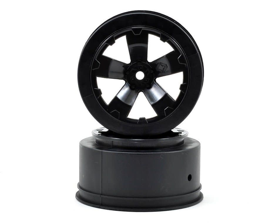 Avid RC Sabertooth Short Course Wheels w/3mm Offset (Black) (2) (SC5M) w/12mm Hex #AV1100-B