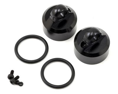 Tekno RC Aluminum Shock Caps (2) (Emulsion/Vented/Non-Vented) #TKR8702