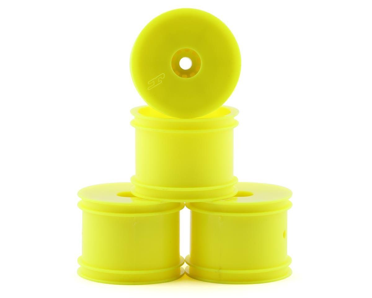 #3405Y JConcepts Losi Mini-T 2.0 Mono Wheel Set (Yellow) (4)