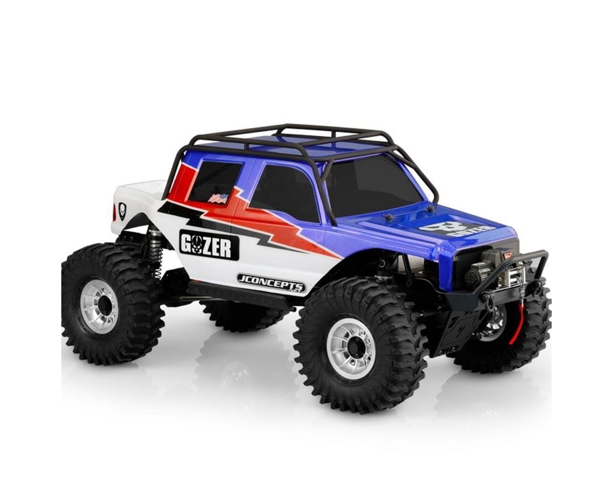 #0467 JConcepts The Gozer Rock Crawler Body (Clear) (12.3")