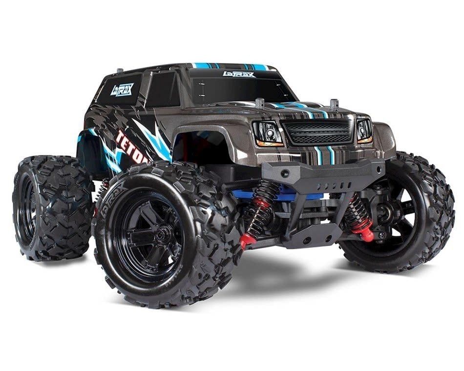 #76054-5-BLK Traxxas LaTrax Teton 1/18 4WD RTR Monster Truck (Black) w/2.4GHz Radio, Battery &amp; AC Charger