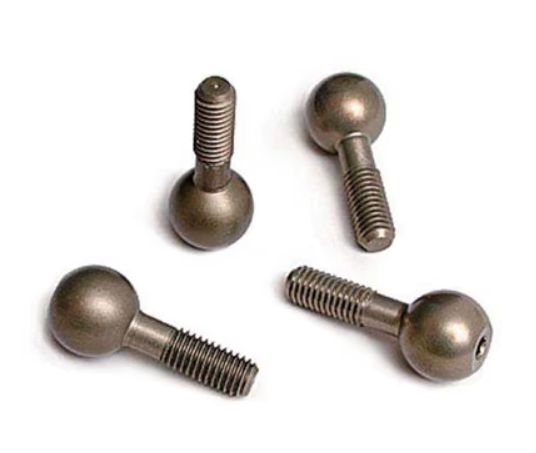 Traxxas Revo Aluminum Hard Anodized Pivot Balls (4) #4933X