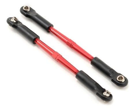 #2336X Traxxas 61mm Aluminum Toe Link Turnbuckle Set (2) (Red)