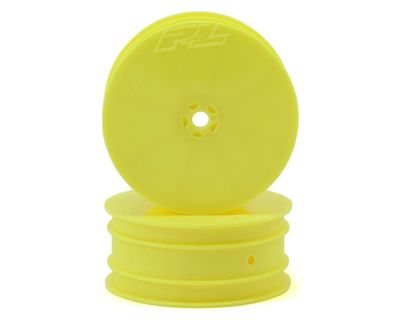 #2768-02 Pro-Line Velocity VTR 2.2" 4WD Front Buggy Wheels (2) (Yellow) (B64) w/12mm Hex