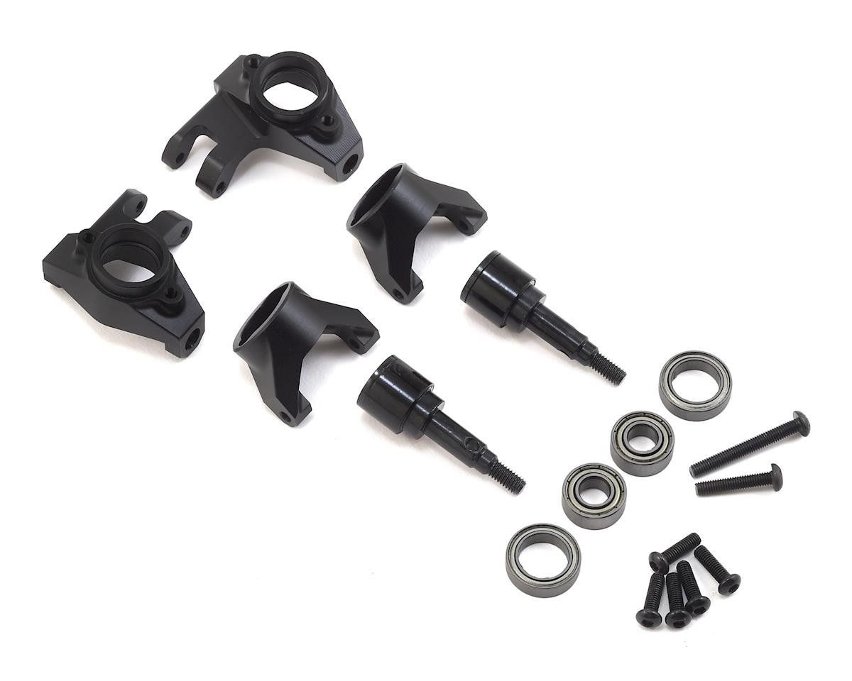 #SSD00245SSD RC TRX-4 Front Axle Portal Delete Kit (Black)