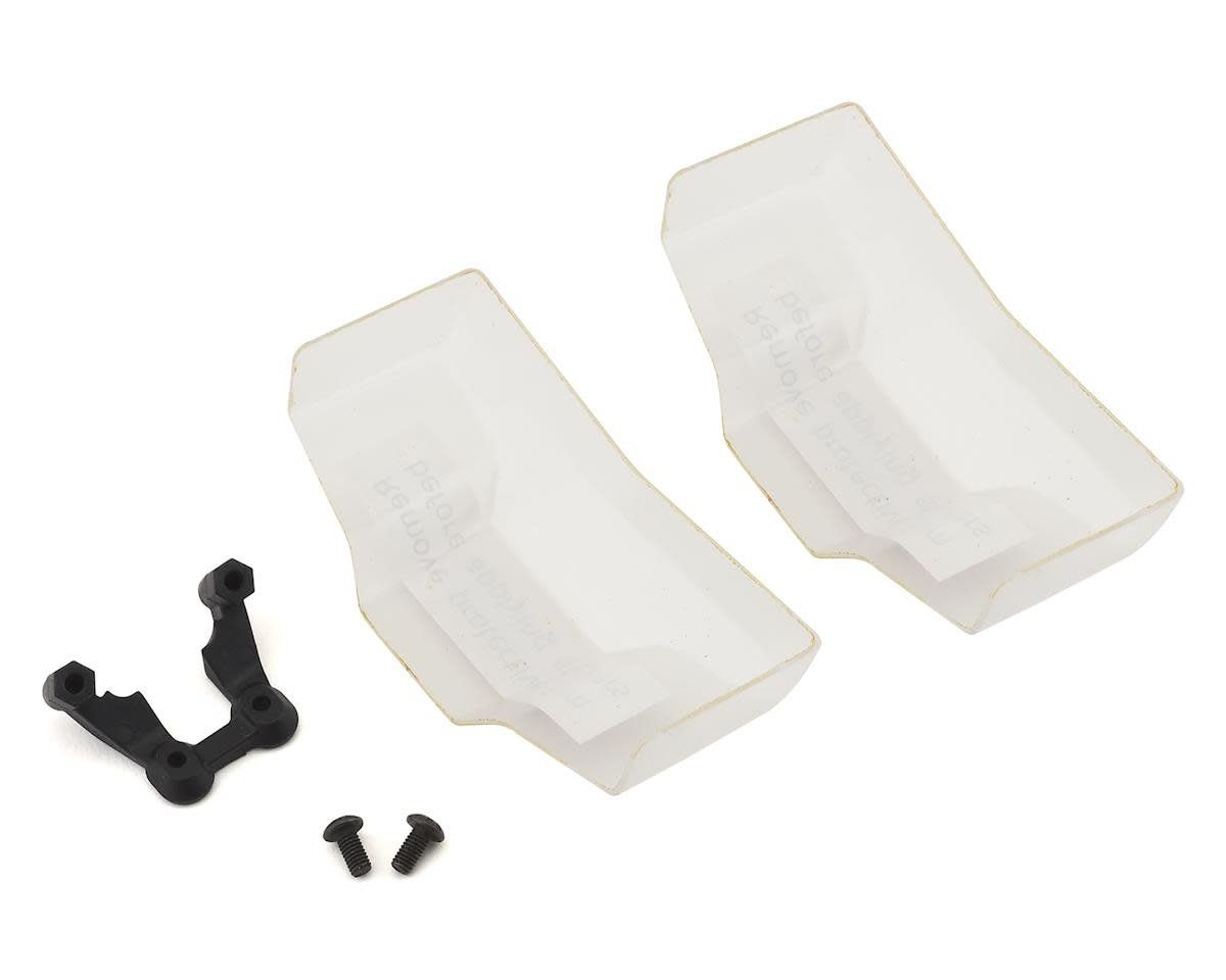 #TLR330010 Team Losi Racing Low Front Wing w/Mount (Clear) (2)