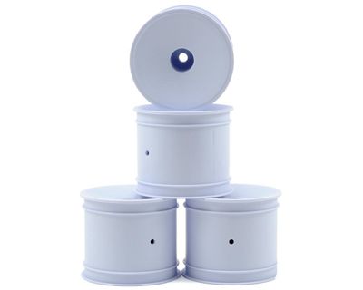 #3354W JConcepts 12mm Hex Mono 1/10 Stadium Truck Wheel (4) (T4.1) (White)