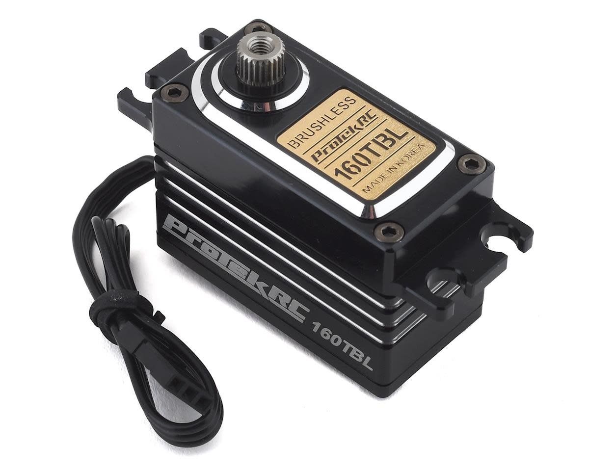 #PTK-160TBL ProTek RC 160TBL "Black Label" Low Profile High Torque Brushless Servo (High Voltage/Metal Case)