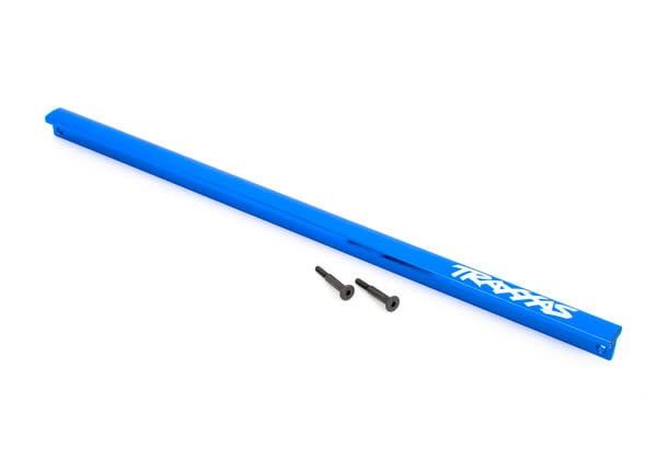 #9523X Traxxas Sledge Aluminum Chassis Brace T-Bar (Blue)