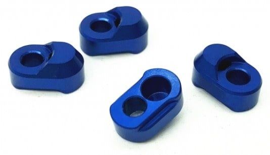#X002VPOS97 Treal Traxxas X-Maxx Aluminum Hinge Pin Retainers (Blue)