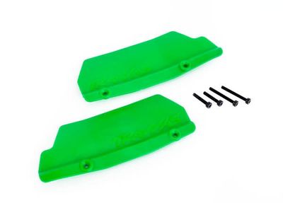 Traxxas Sledge Rear Mud Guards (Green) #9519G