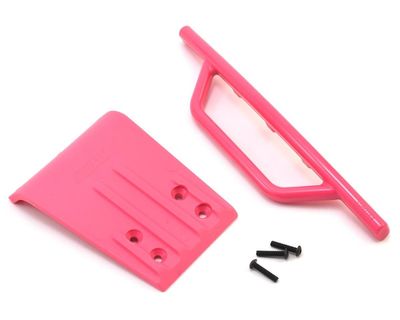 RPM Traxxas Slash Front Bumper &amp; Skid Plate (Pink) #80957