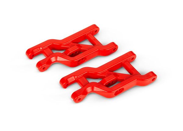 Traxxas Front Heavy Duty Suspension Arms (Red) (2) #2531R