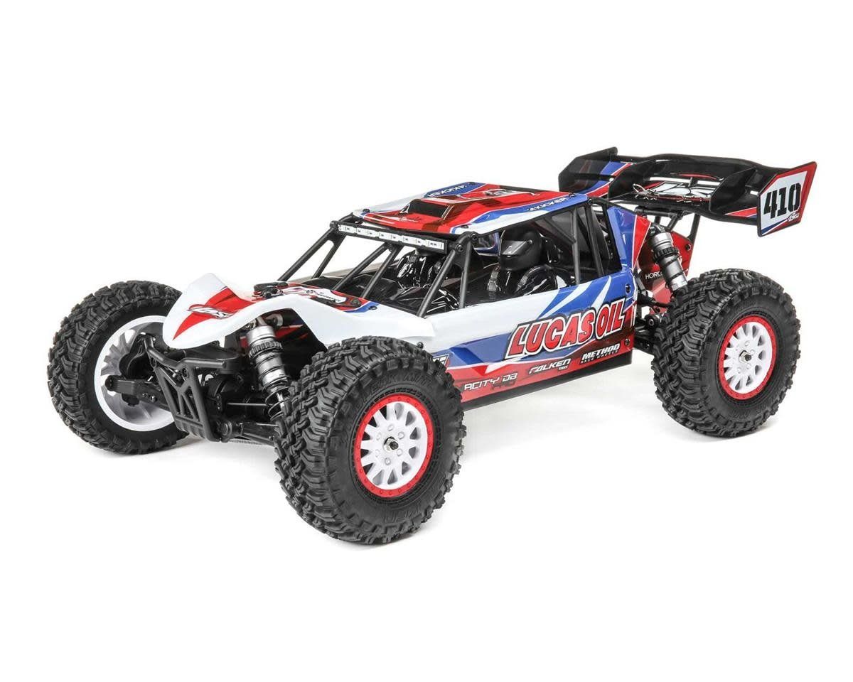 #LOS03027V2T1  Losi TENACITY DB Pro 1/10 RTR 4WD Brushless Desert Buggy (Lucas Oil) w/DX3 Radio, Smart ESC &amp; AVC