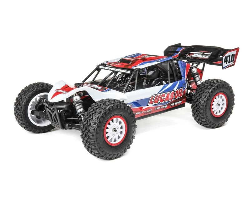 #LOS03027V2T1  Losi TENACITY DB Pro 1/10 RTR 4WD Brushless Desert Buggy (Lucas Oil) w/DX3 Radio, Smart ESC &amp; AVC