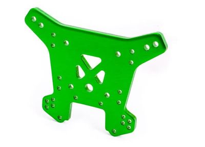 #9538G Traxxas Sledge Aluminum Rear Shock Tower (Green)
