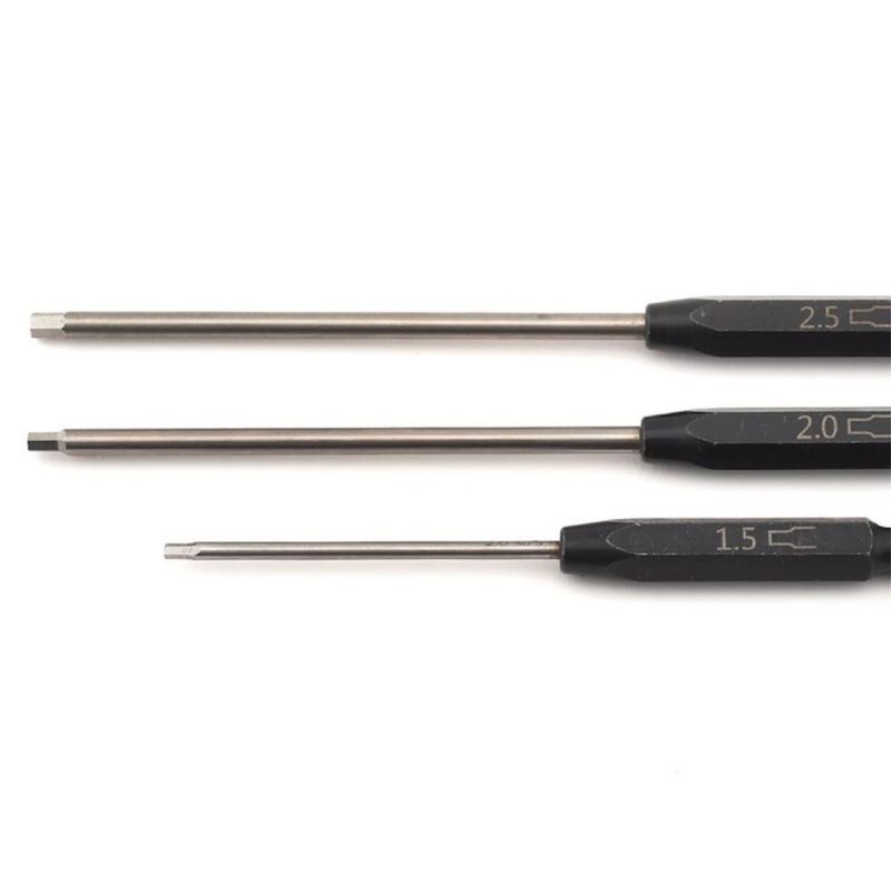 #8715 Traxxas Speed Bit 1/4" Drive Hex Driver Set (3) (1.5mm, 2.0mm, 2.5mm)