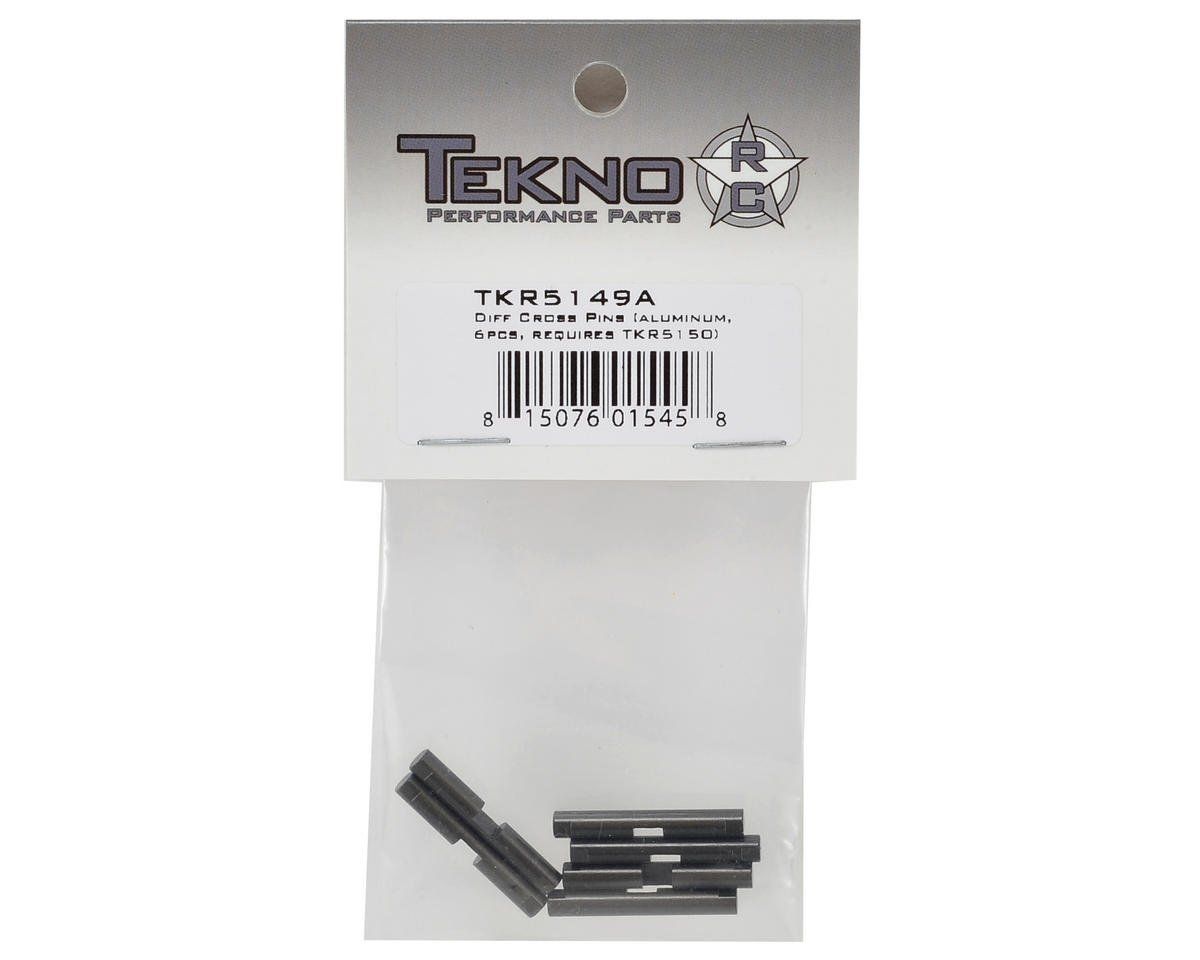 Tekno RC Aluminum Differential Cross Pin (6) (Used w/TKR5150) #TKR5149A