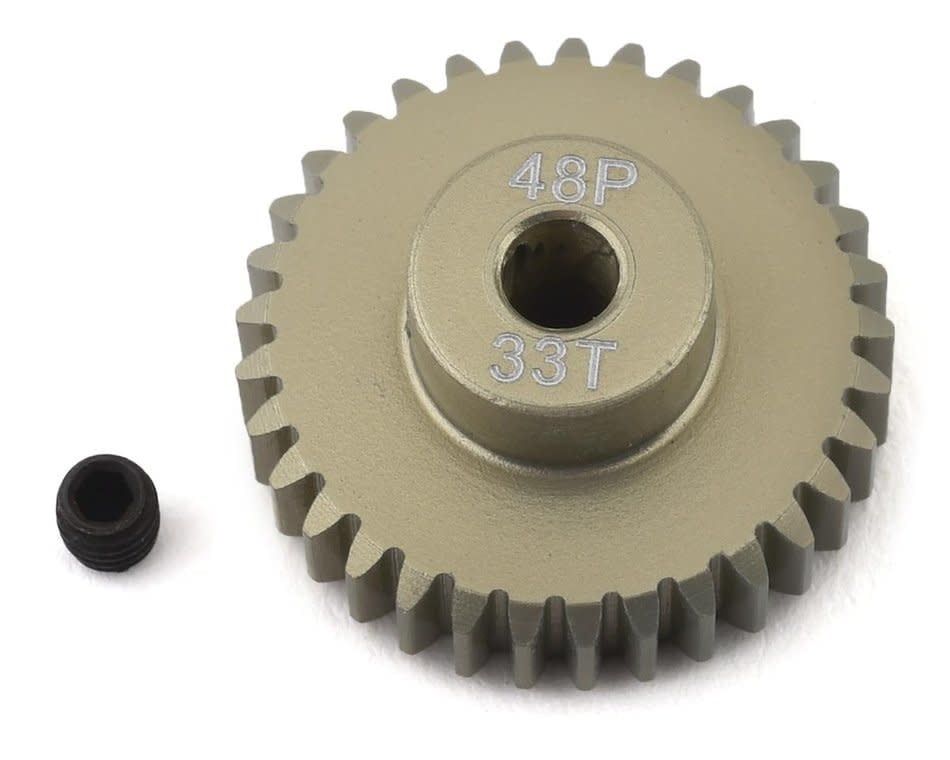 #PTK-8620 ProTek RC 48P Lightweight Hard Anodized Aluminum Pinion Gear (3.17mm Bore) (33T)
