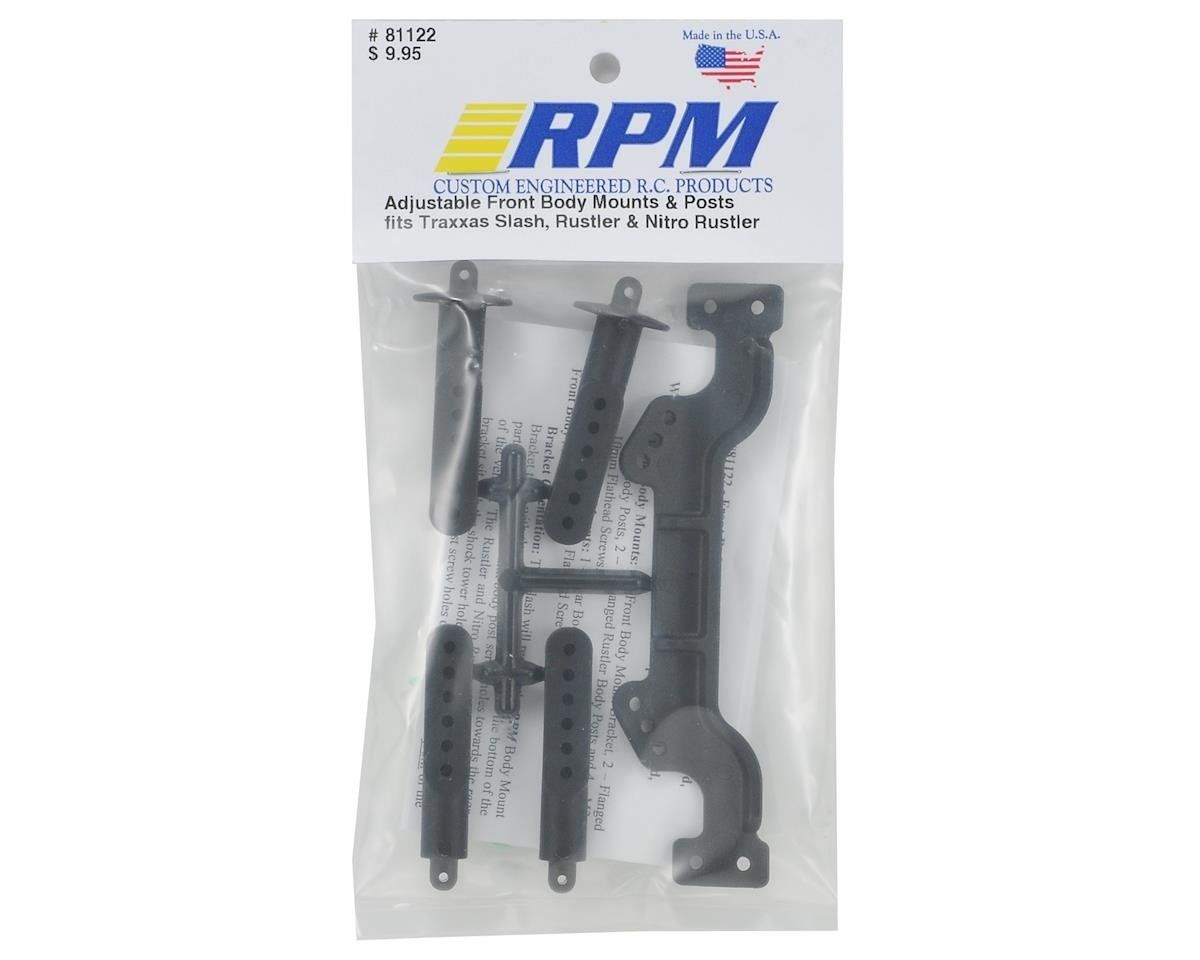 #81122 RPM Adjustable Front Body Mount &amp; Post Set