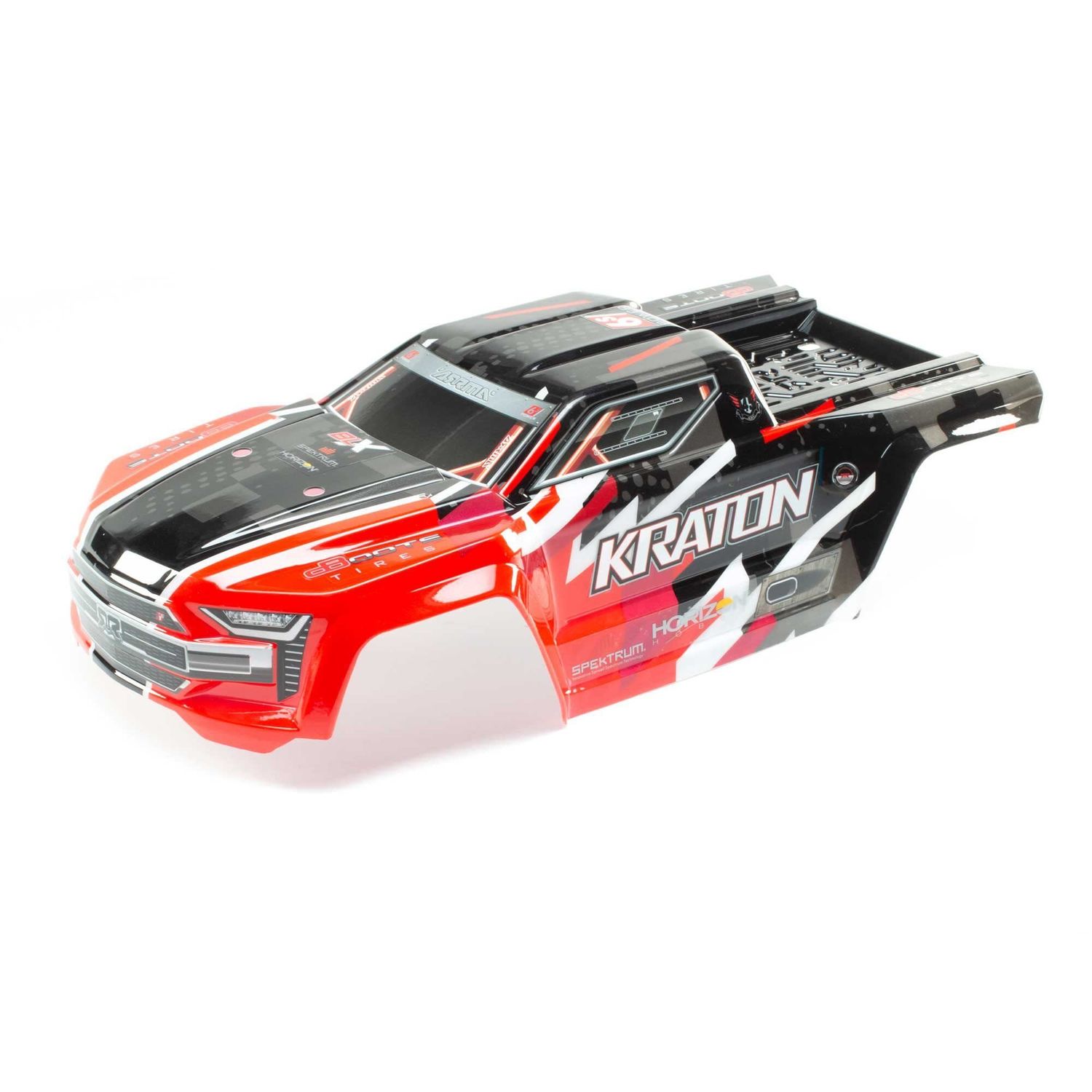 #ARA406156  Arrma Kraton 6S BLX Pre-Painted Body (Red)