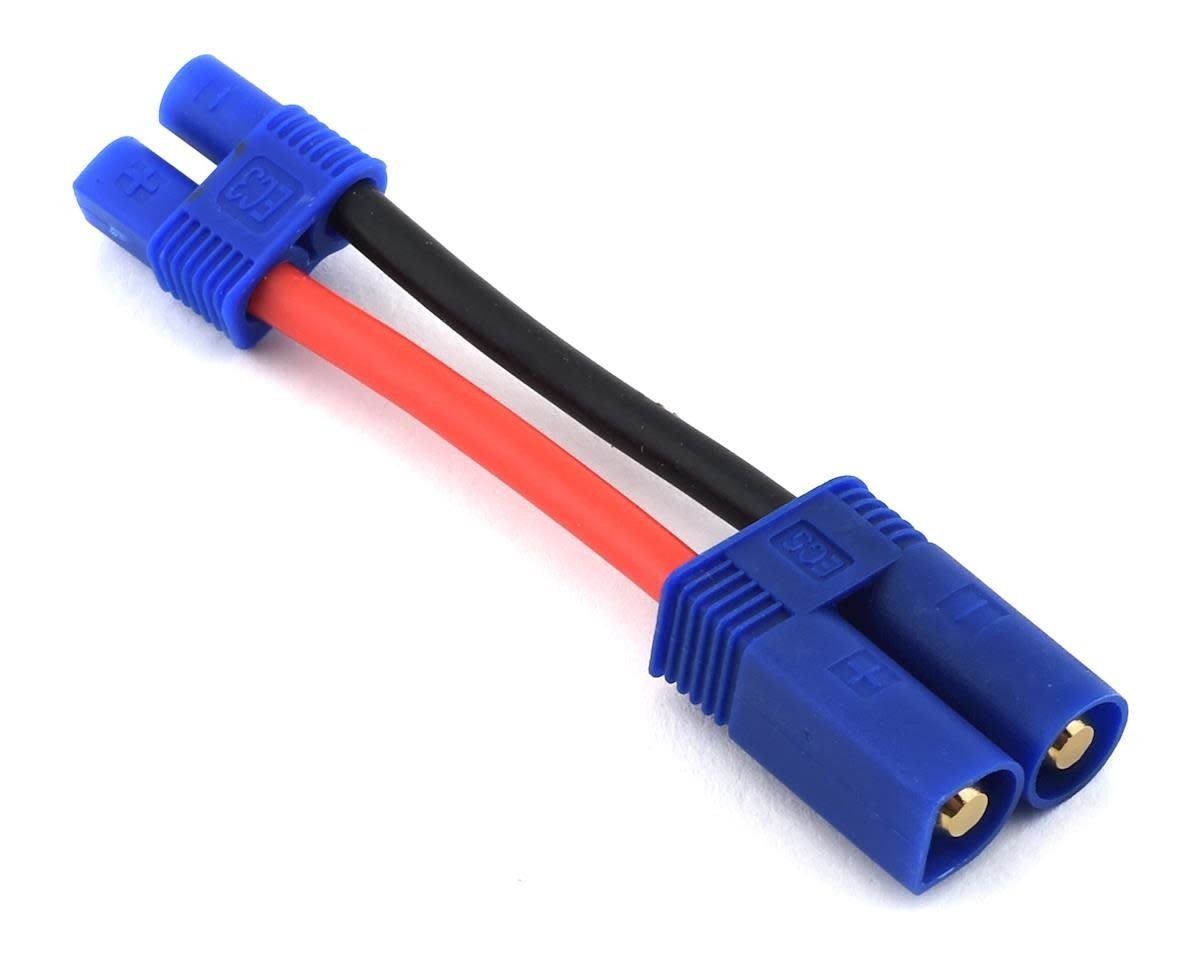 #EFLAEC509 E-flite EC5 to EC3 Connector Adapter (12AWG) (EC5 Male to EC3 Female)