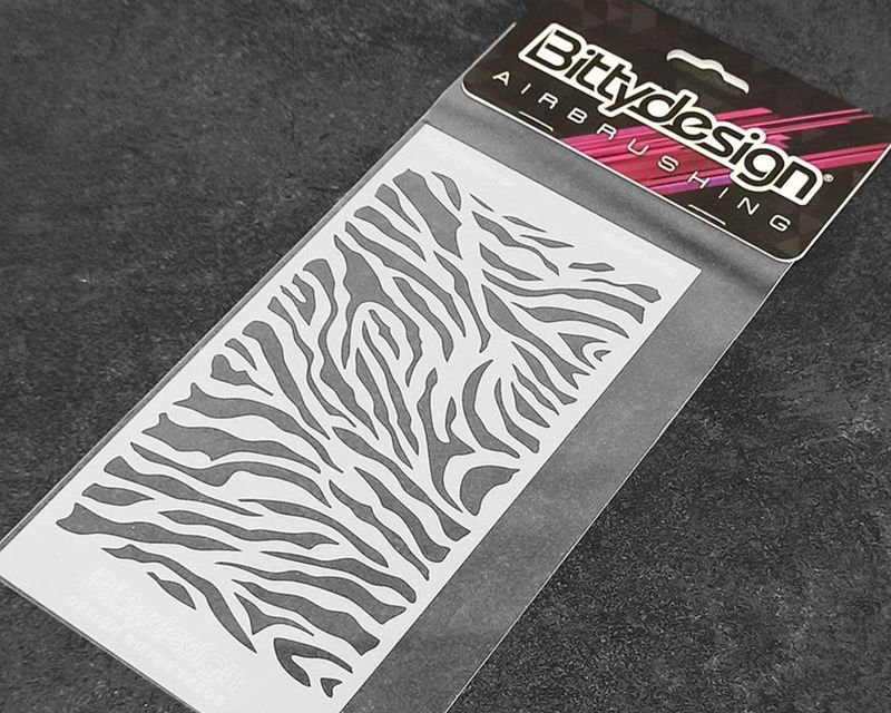 Bittydesign Vinyl Paint Stencil (Zebra) #BDSTC-016