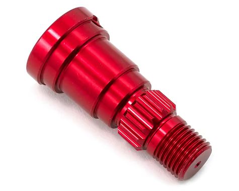 #7768R Traxxas X-Maxx/XRT Aluminum Stub Axle (Red)