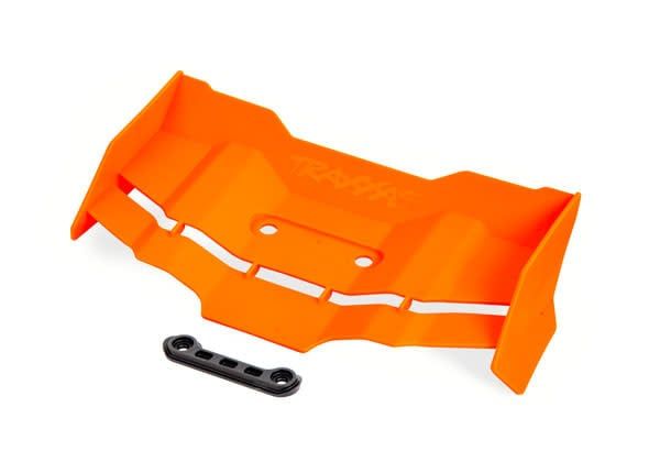 Traxxas Sledge Rear Wing (Orange) #9517T