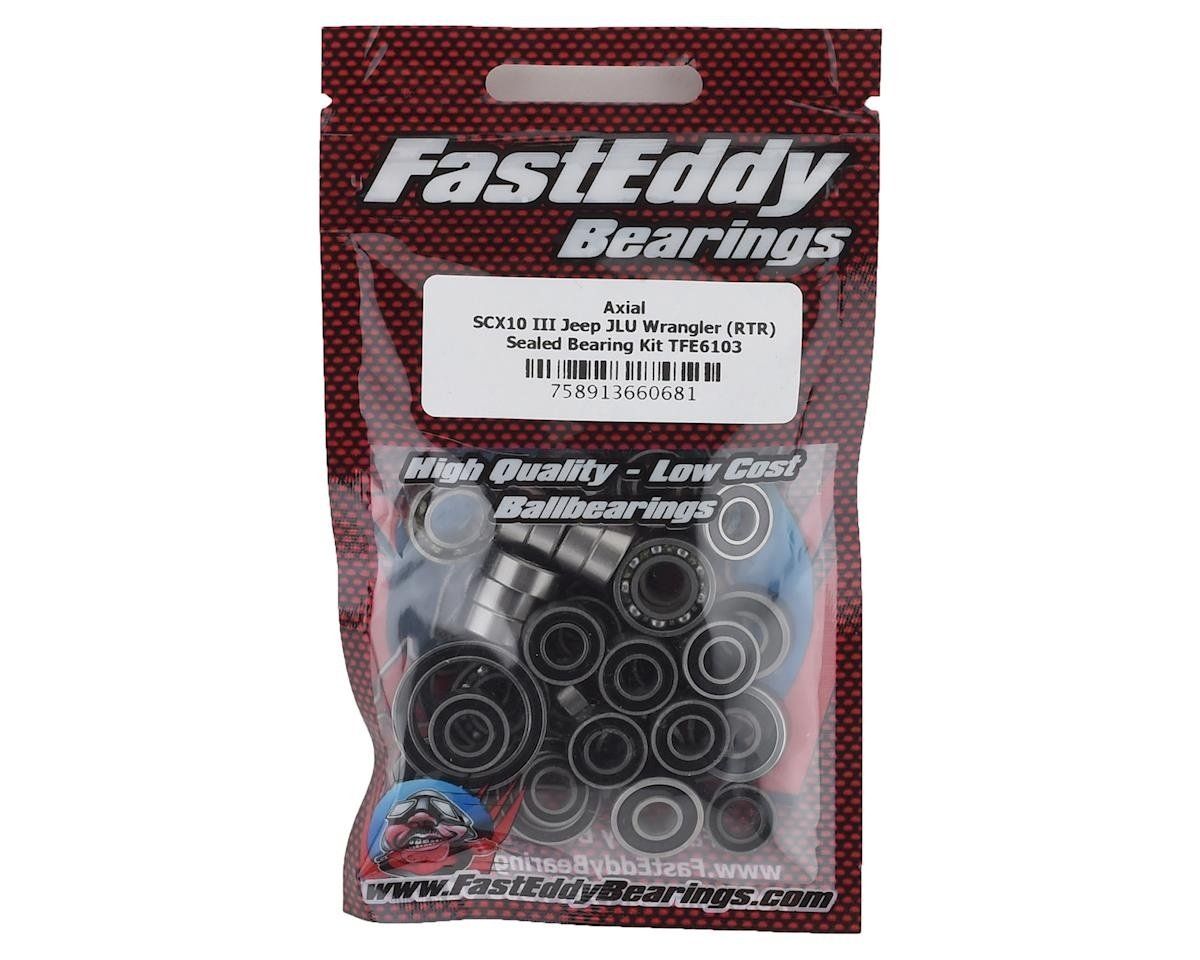#TFE6103 FastEddy Axial SCX10 III JLU Wrangler (RTR) Sealed Bearing Kit
