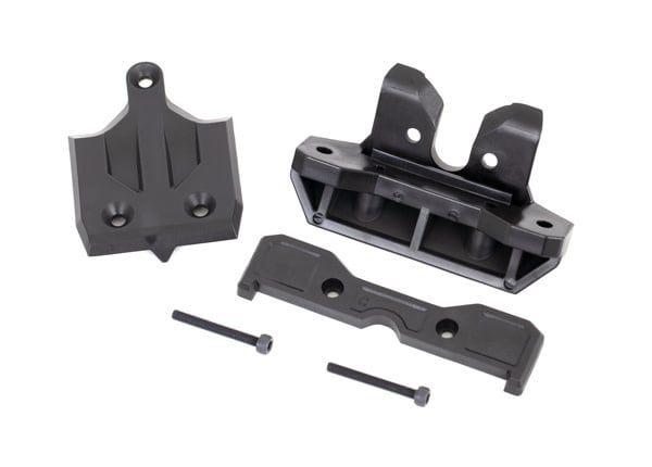 Traxxas Sledge Rear Bumper w/Skidplate &amp; Tie Bar Mount #9536