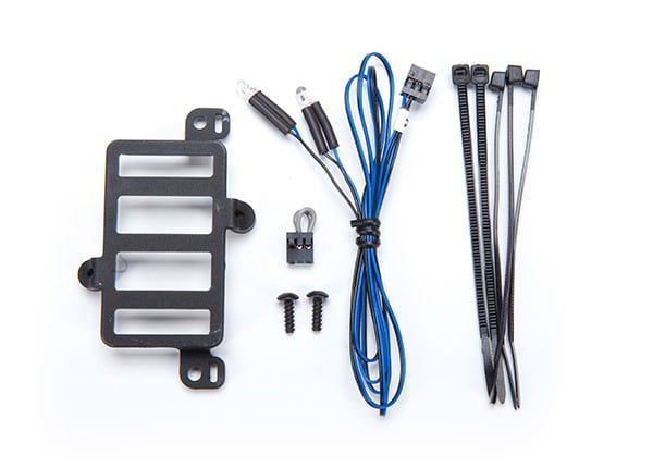 #8032 Traxxas - Installation kit, Pro Scale® Advanced Lighting Control System, TRX-4® Ford Bronco (1979) (includes mount, reverse lights harness, hardware)