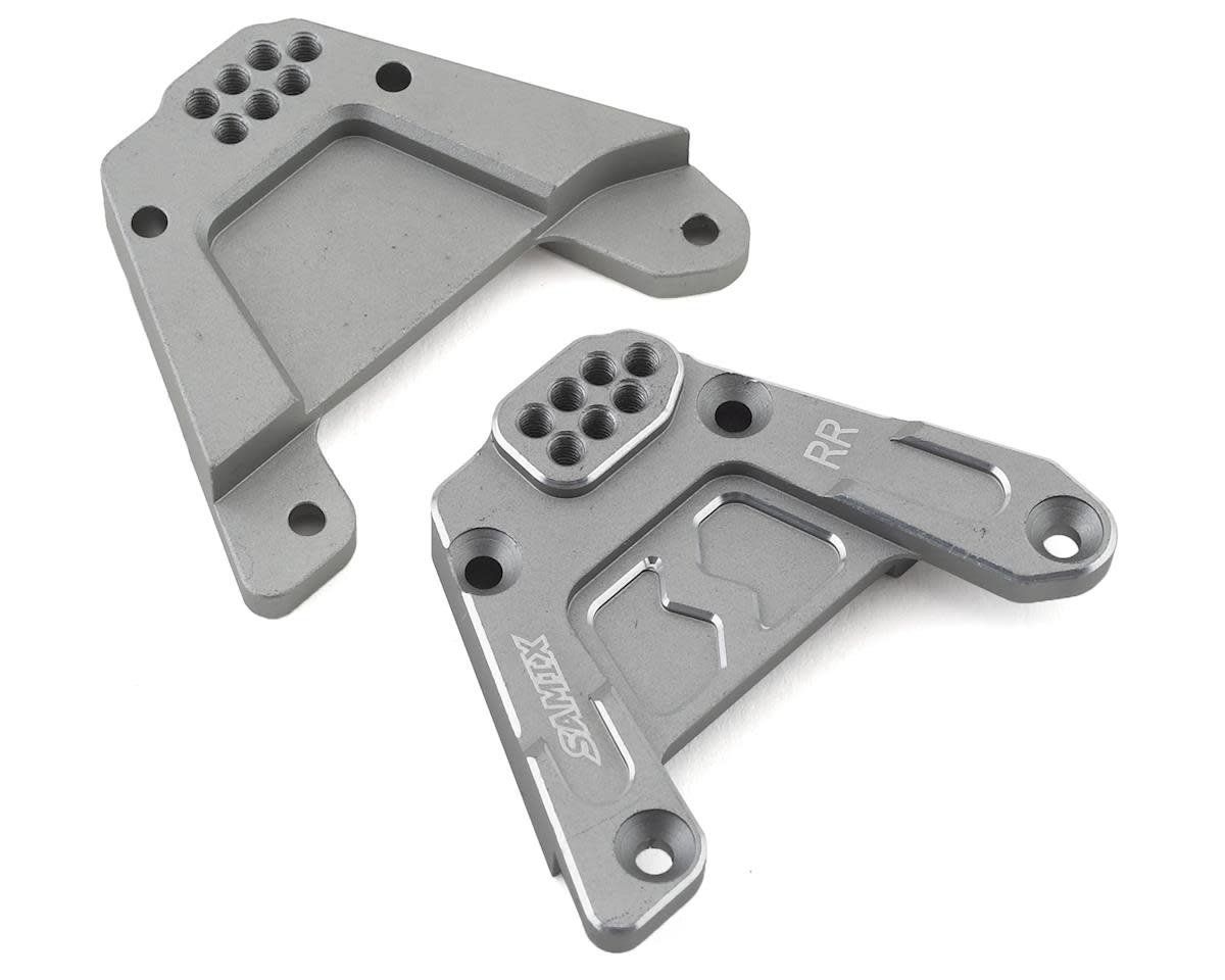 Samix SCX10 III Rear Shock Plate (2) (Grey) #SCX3-6024-GM