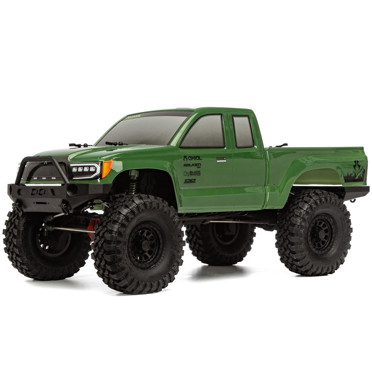 #AXI03027T2  Axial SCX10 III "Base Camp" RTR 4WD Rock Crawler (Green) w/SLT3 2.4GHz Radio