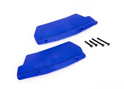 #9519X Traxxas Sledge Rear Mud Guards (Blue)