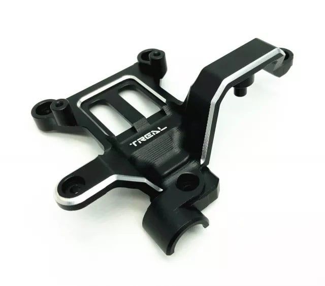 #X002VGBSJJ Treal X-Maxx Aluminum Steering Bellcrank Support (Black)