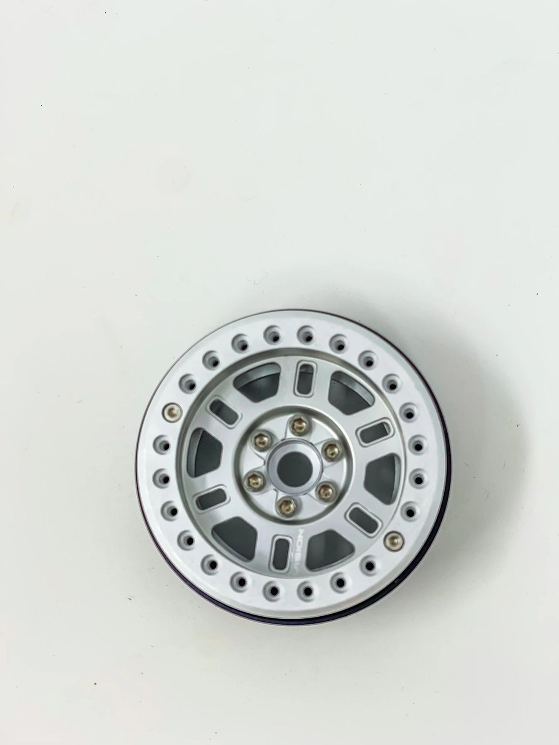 Shift RCs Vision 398 Manx 2.2 Beadlock Wheels (Silver)