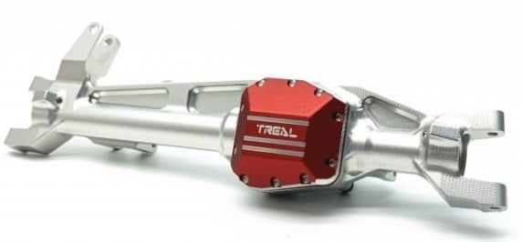 #X002ZL6QFV Treal SCX10 III Front Axle, Aluminum 7075 Straight Axles CNC Billet Machined for SCX10 III Early Ford Bronco