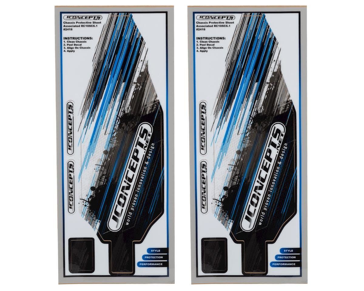 #2418 JConcepts Team Associated SC6.1 Precut Chassis Protector