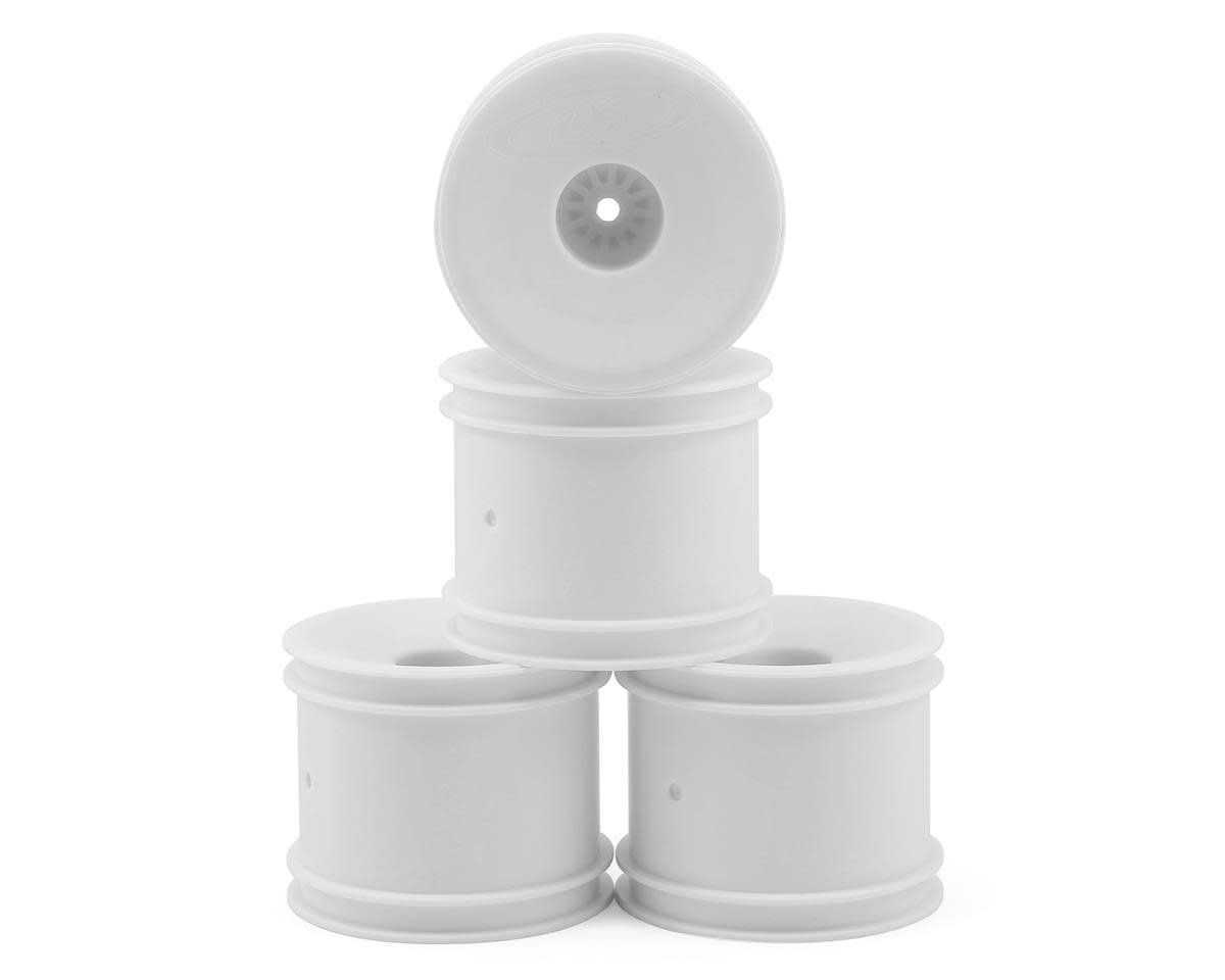 DE Racing 12mm Hex "Speedline" 2.2" 1/10 Stadium Truck Wheel (White) (4) (T4.2) #DER-SS4-AW
