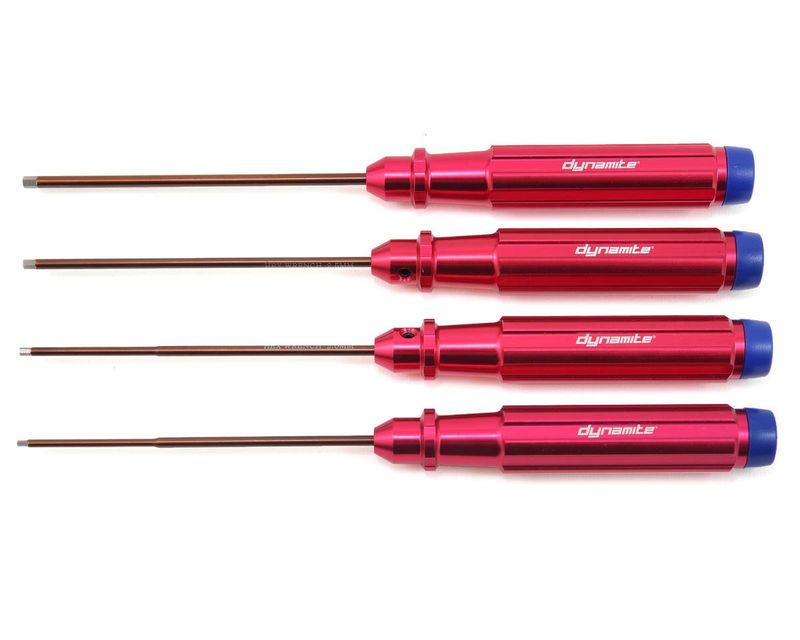 Dynamite Machined Metric Hex Driver Set (4) #DYNT2030