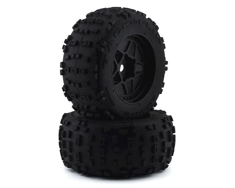#ARA550064  Arrma Outcast 8S BLX dBoots Backflip Pre-Mounted Tires (2)
