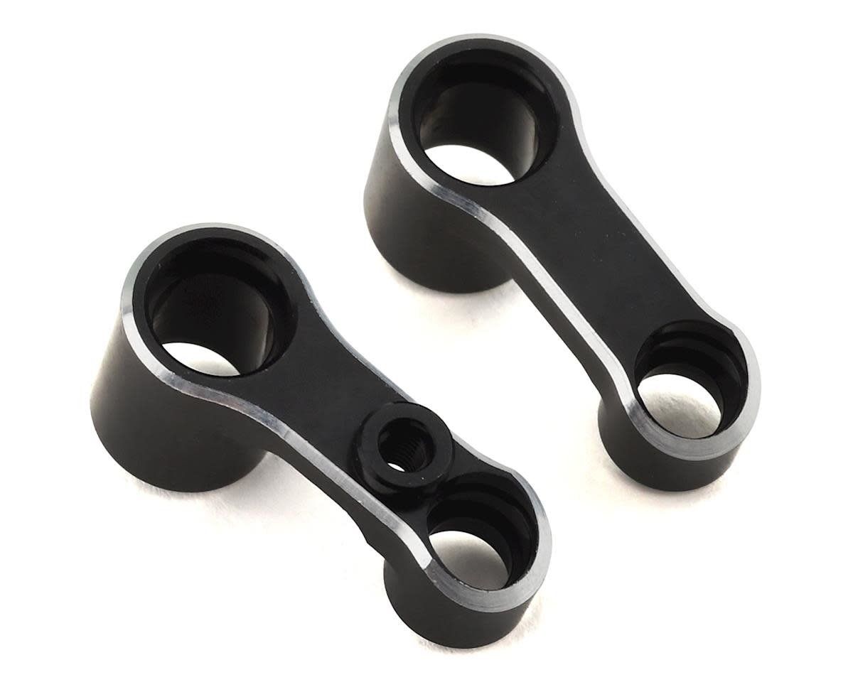 Team Losi Racing 22 5.0 Aluminum Bell Crank Set (Black) (2) #TLR331034