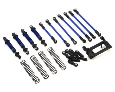 #8140X Traxxas TRX-4 Complete Long Arm Lift Kit (Blue)