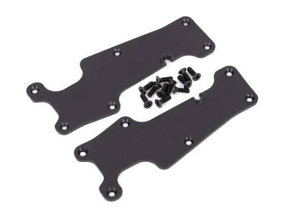#9633 Traxxas Sledge Front Left/Right Suspension Arm Covers (Black)