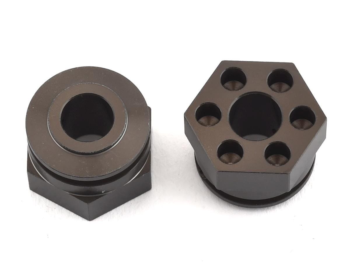 Schumacher Cougar Laydown Alloy Rear Wheel Hex (2) (3.00) #U7648