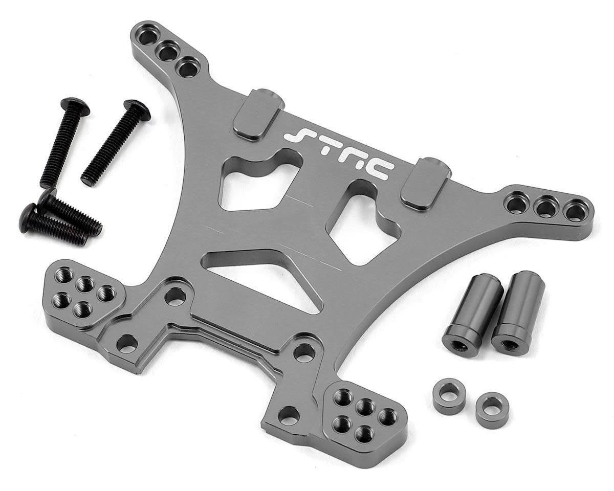 ST Racing Concepts Aluminum HD Rear Shock Tower (Gun Metal) (Slash 4x4) #ST6830GM