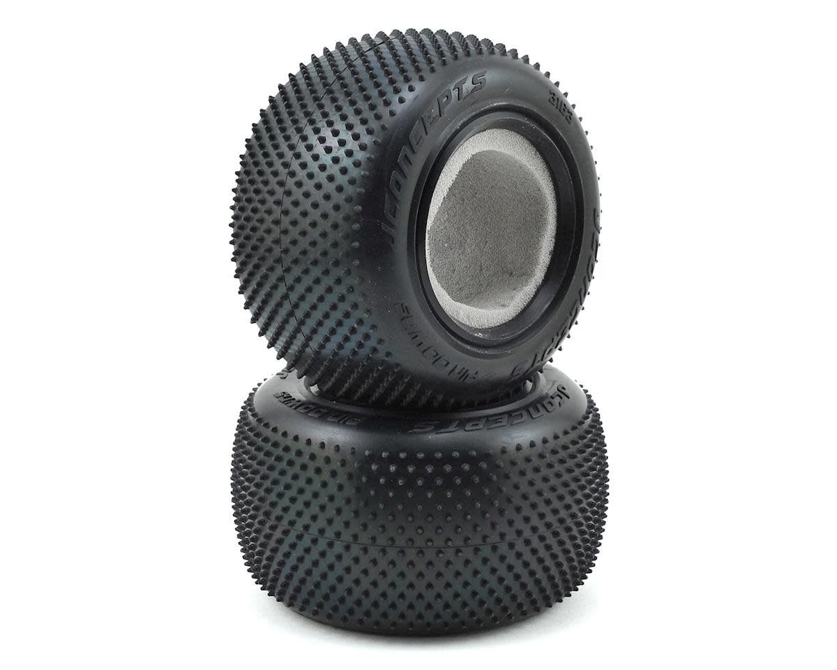 #3163-010 JConcepts Pin Downs Carpet 2.2" Truck Tires (2) (Pink)