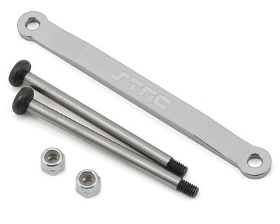 ST Racing Concepts Stampede/Bigfoot Aluminum Front Hinge Pin Brace (Silver) Heavy Duty #ST2532XS